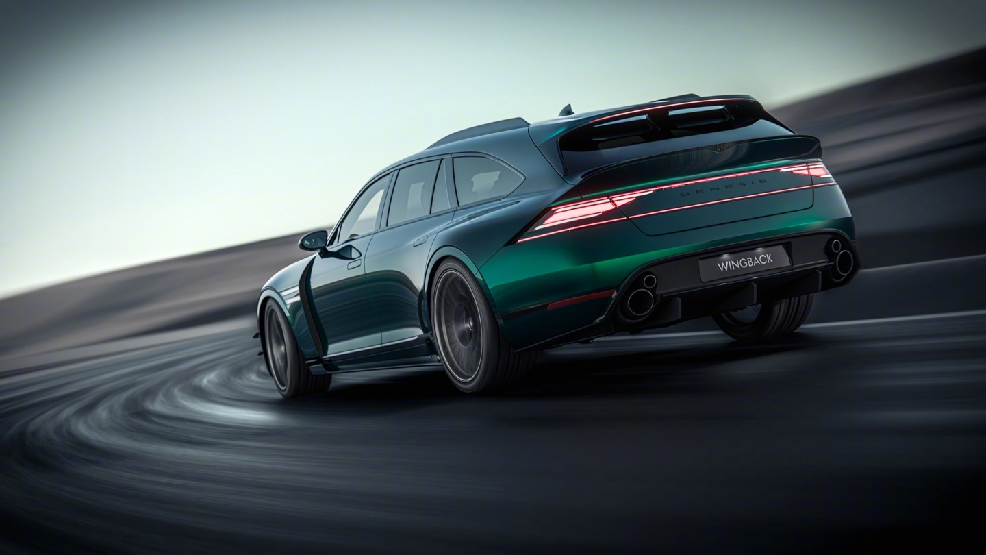 捷尼赛思G90旅行车亮相，外观锐利修长有望量产