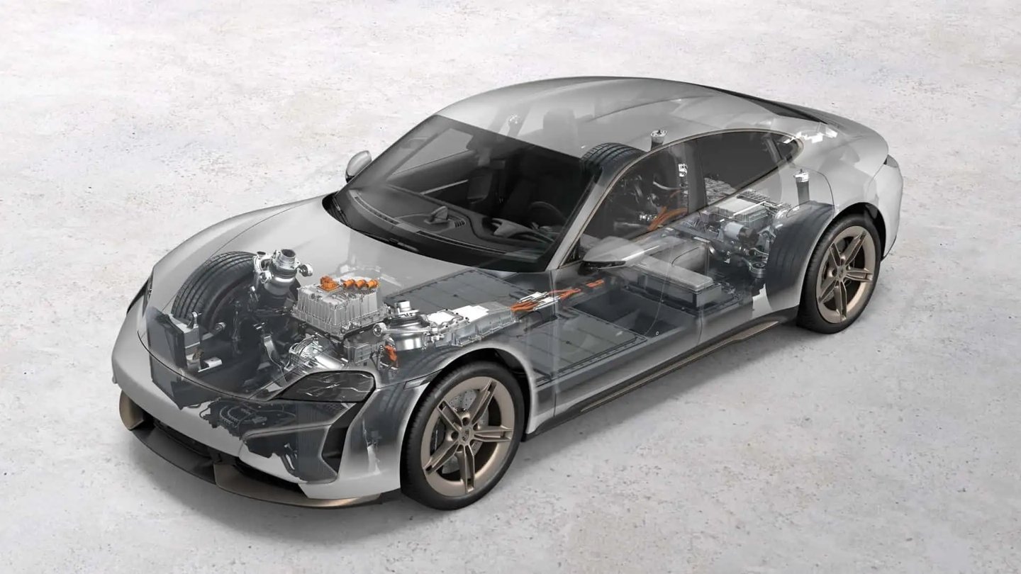 保时捷揭秘2025款Taycan续航充电技术升级