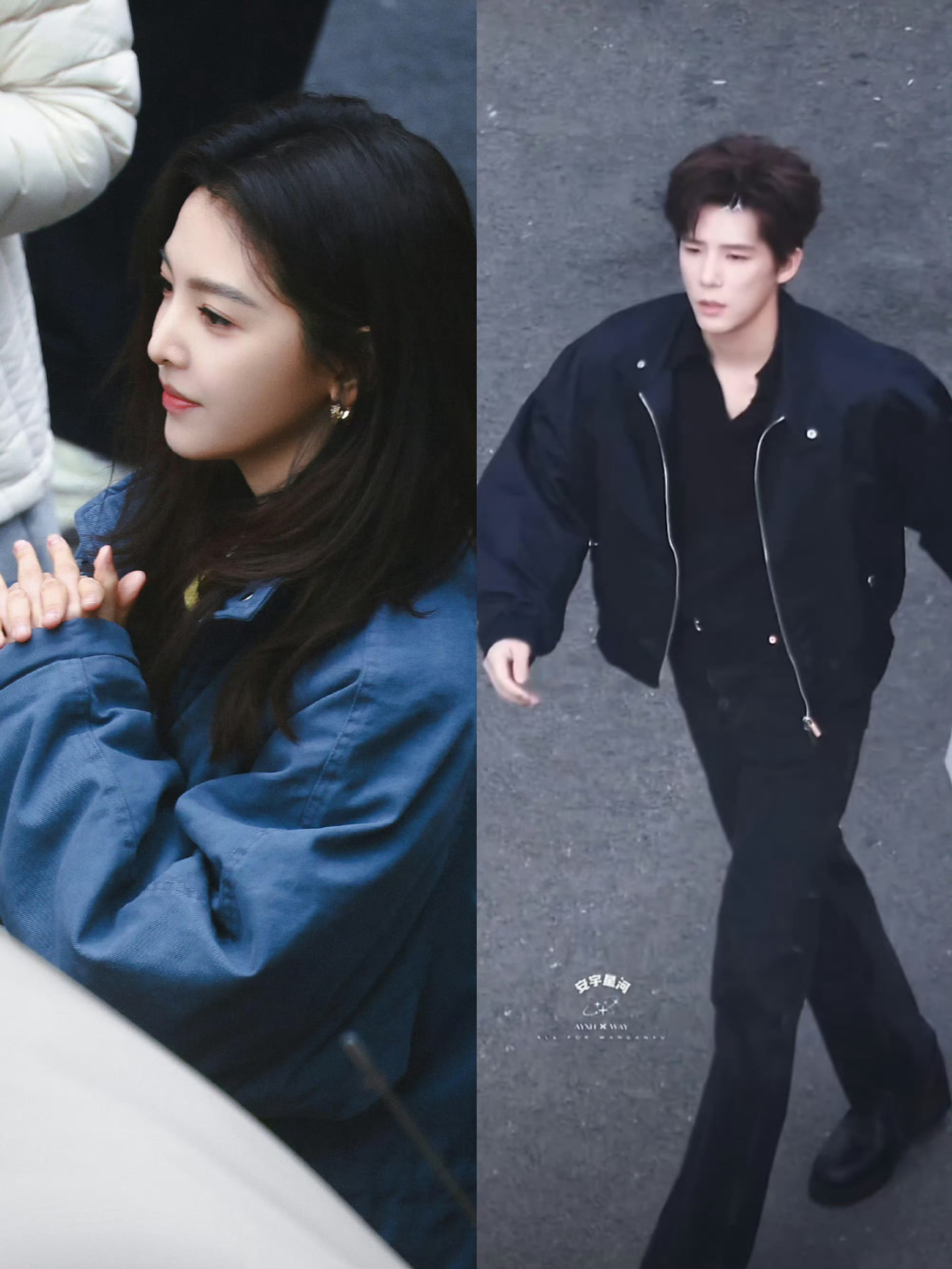 章若楠王安宇新剧开机