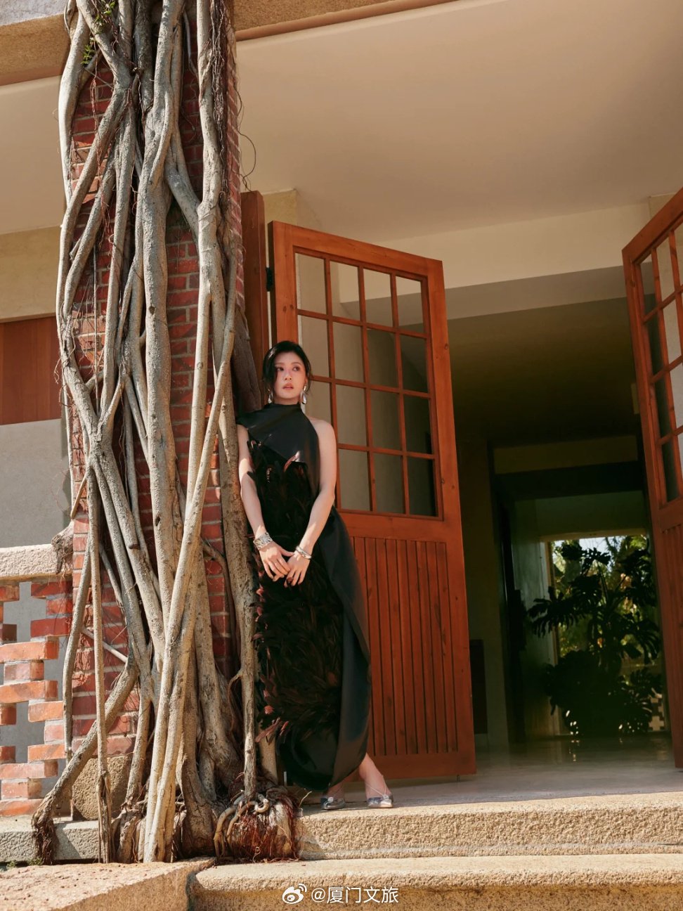 贾静雯沈月等明星厦门打卡地曝光