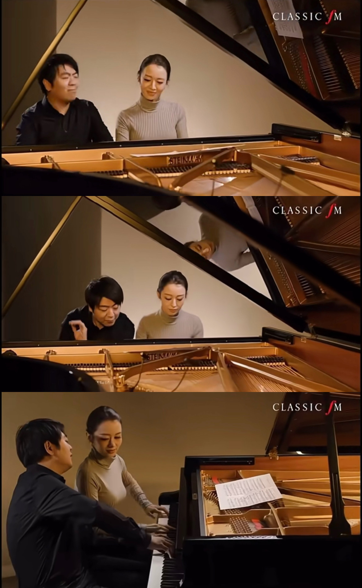 吉娜想带郎朗回20岁教她弹琴