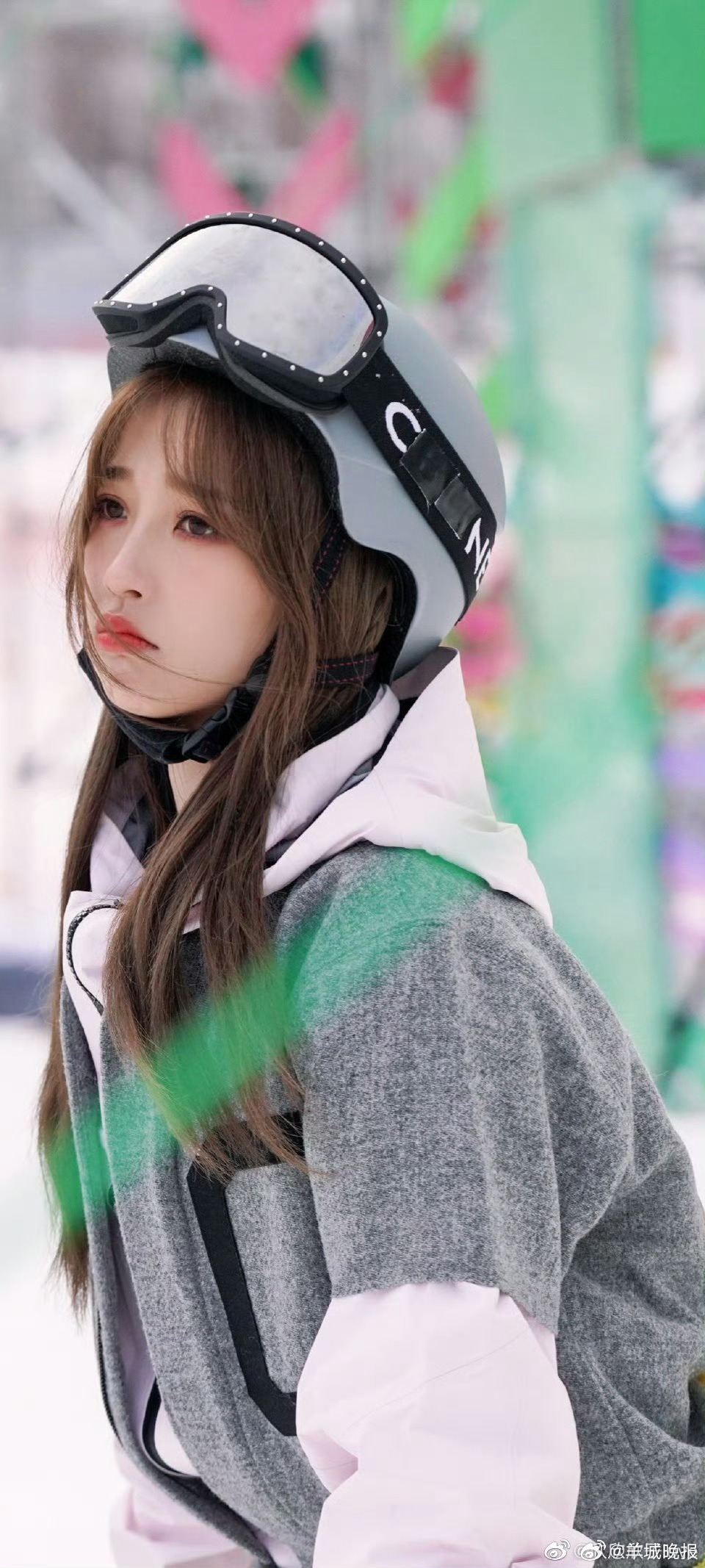 冰上约会明星风采，冬日氛围感十足