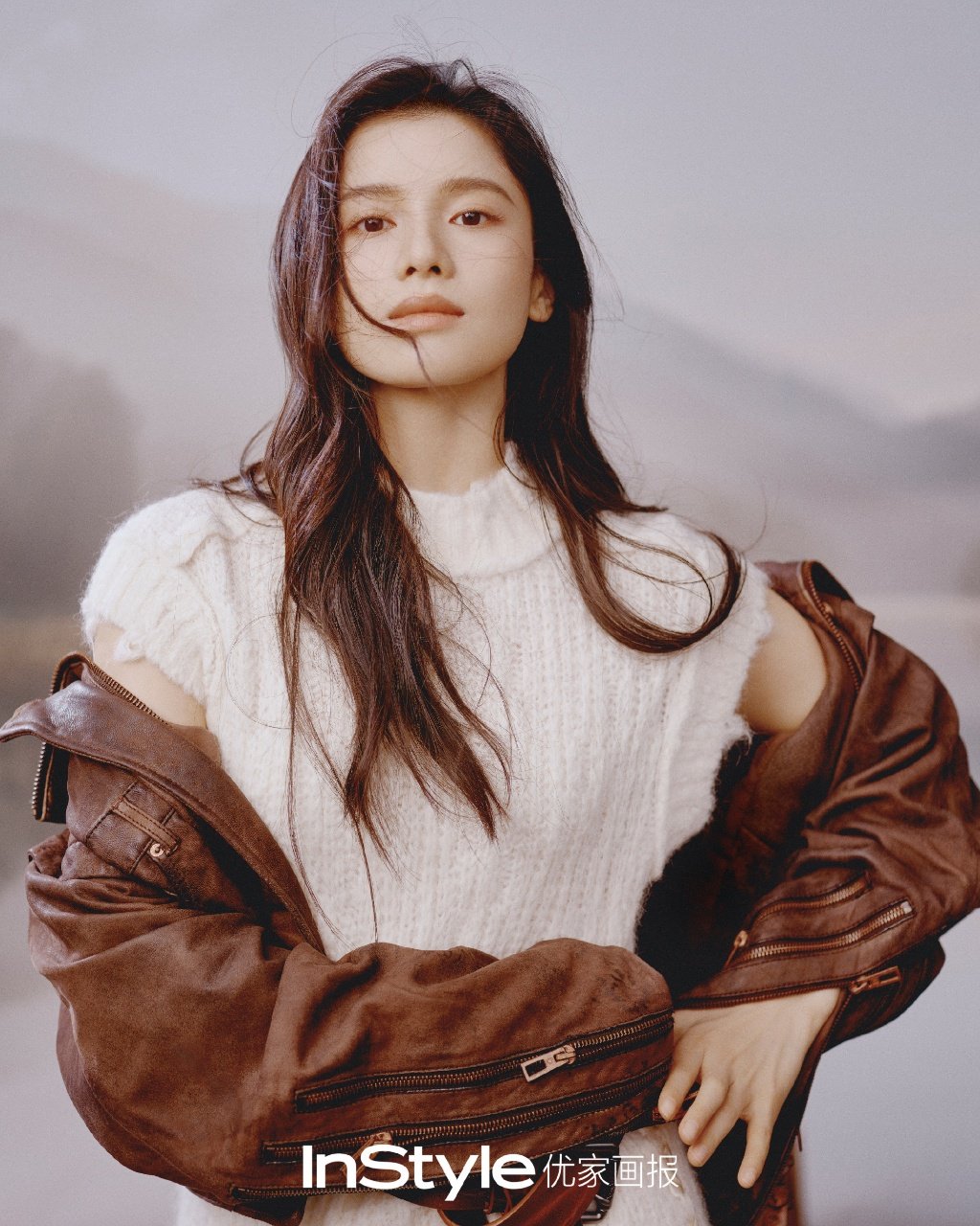 张婧仪登优家画报12月刊封面