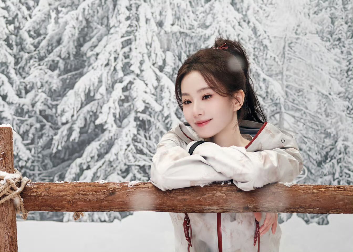 刘诗诗雪景大片曝光