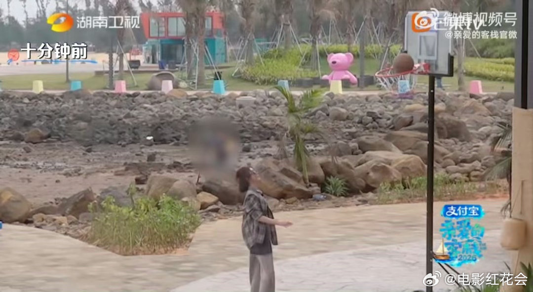 秦岚篮球场投篮姿态舒展灵动