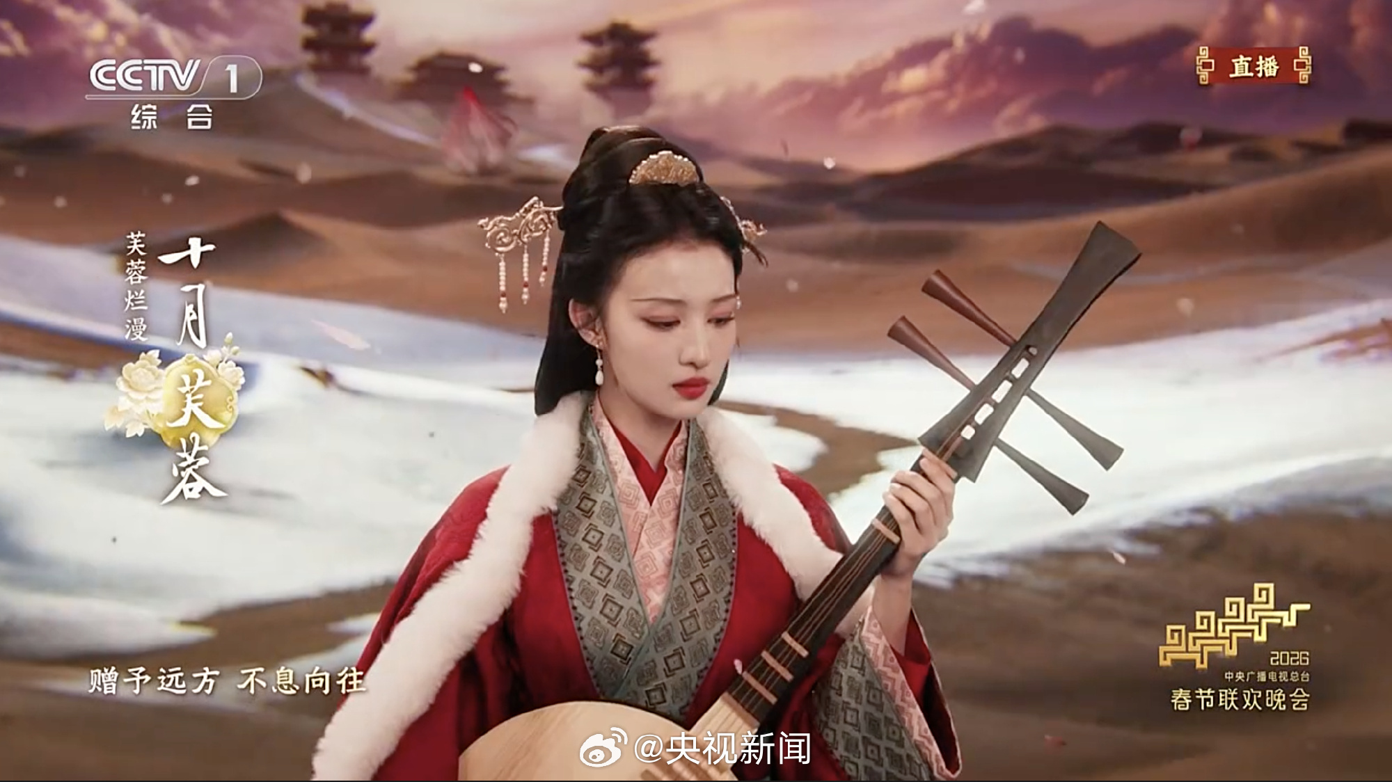 王楚然李沁演绎春晚十二花神，诗词与花艺完美融合