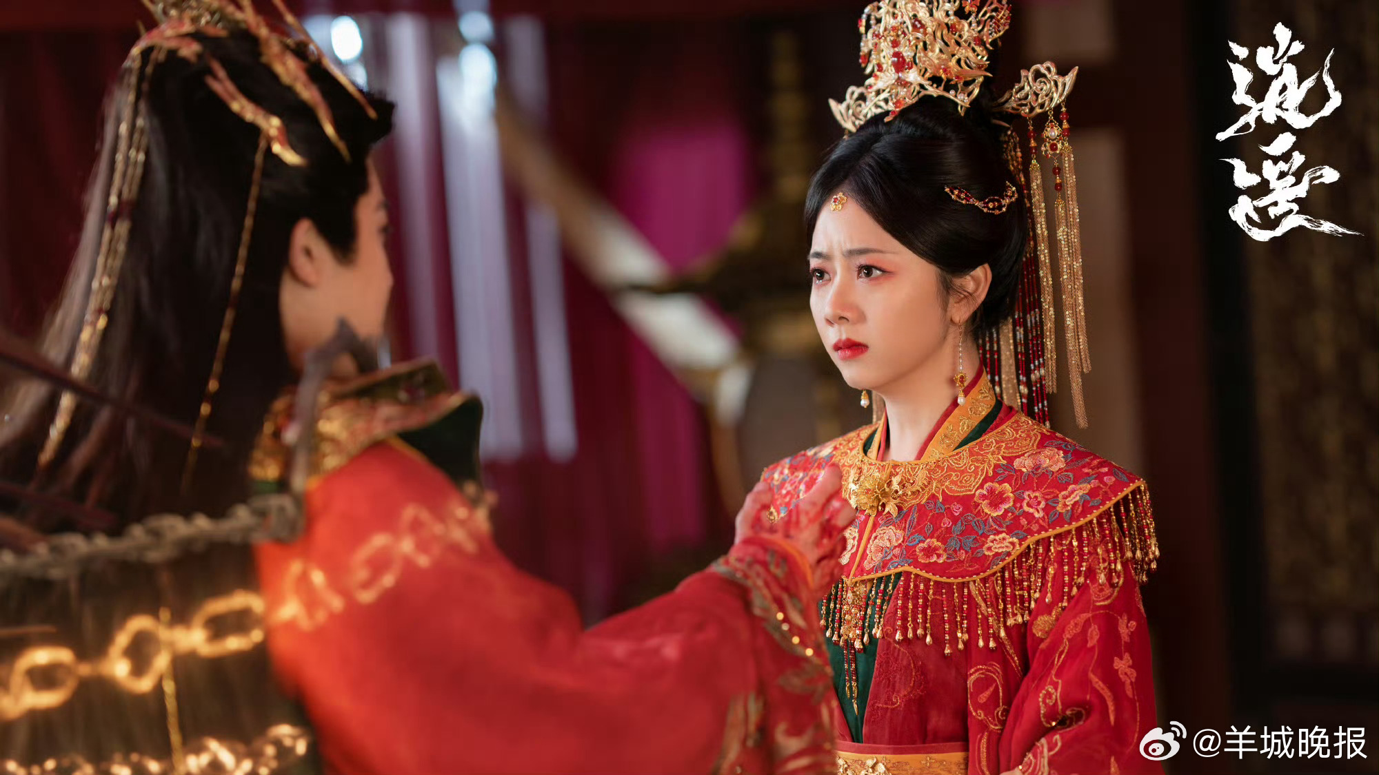 多部热剧红色嫁衣造型引热议，谭松韵杨紫等演员上榜