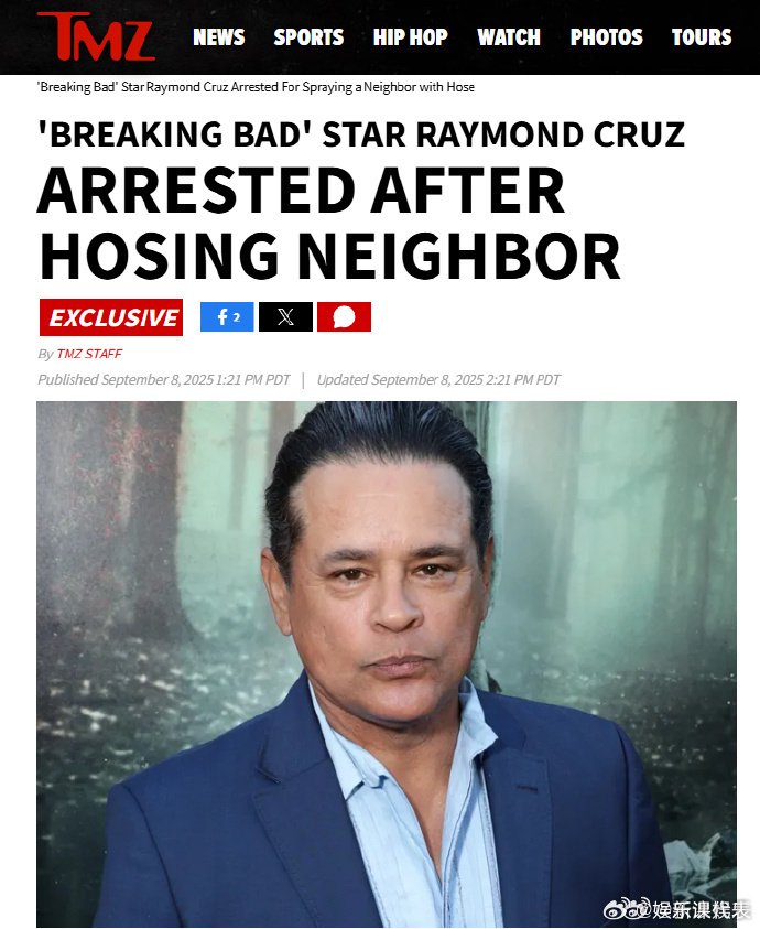 绝命毒师演员用水管攻击儿童被捕