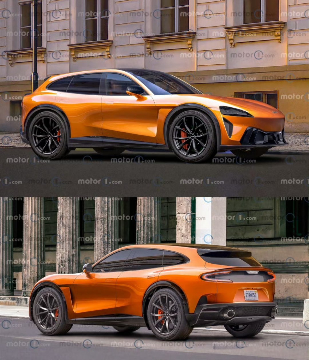 迈凯伦SUV渲染图曝光引关注