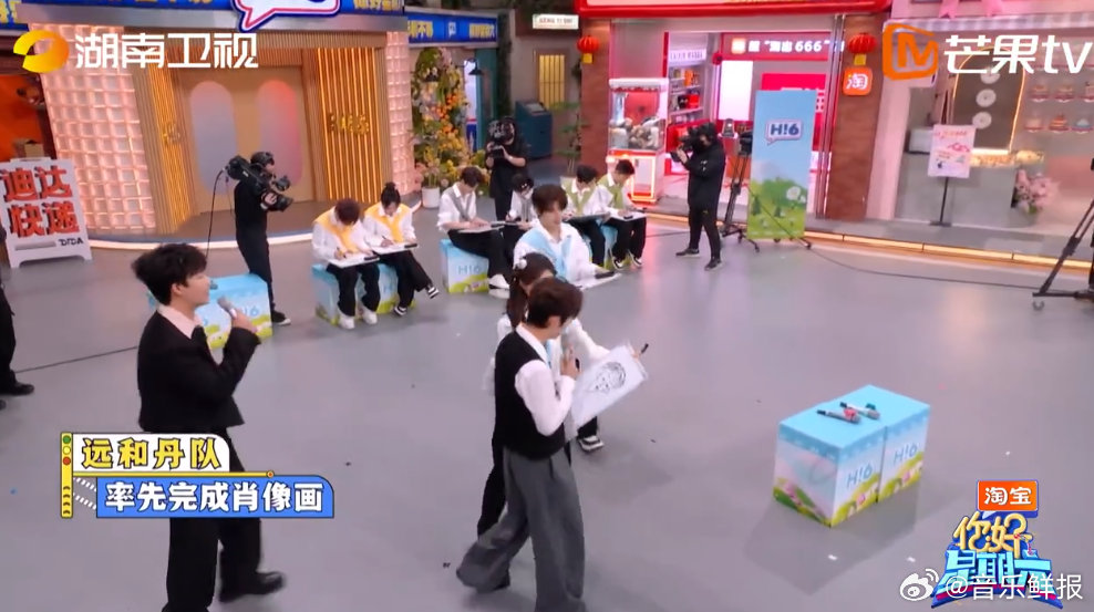 张远画祝绪丹为兔引何炅欲言又止