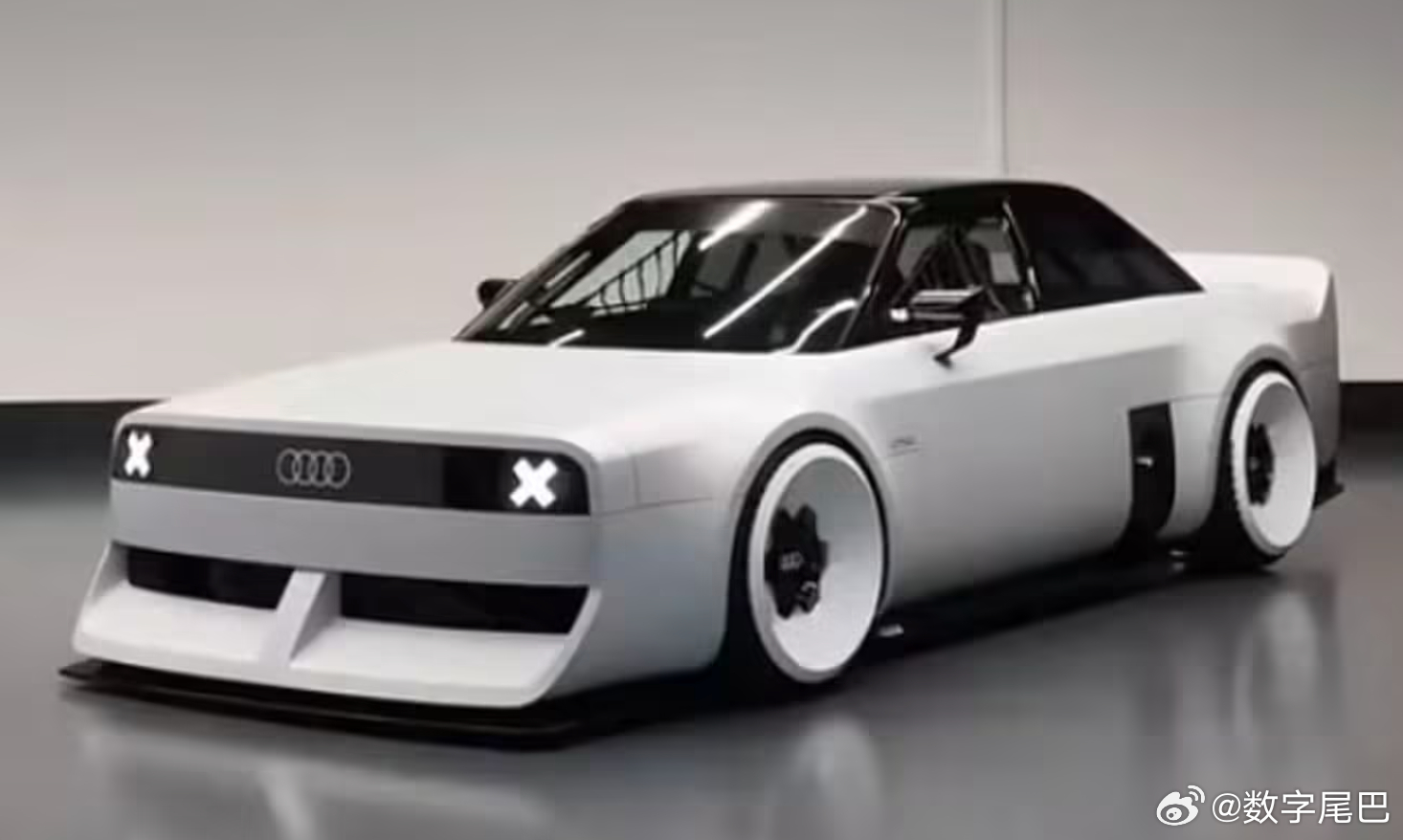 奥迪发布GT50复古概念车，纪念直列五缸发动机问世50周年