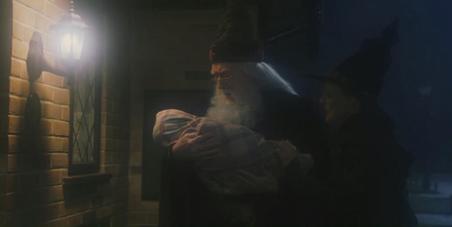 44年前邓布利多送哈利波特至德思礼家，麦格预言其成名