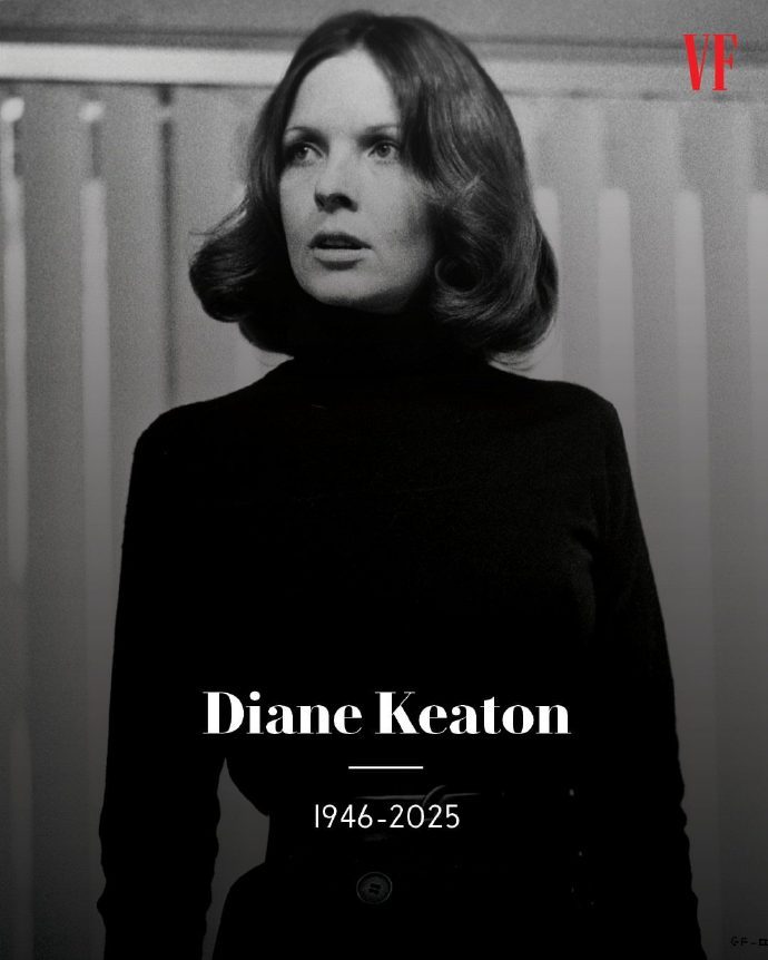 美国影星黛安·基顿去世享年79岁，曾获奥斯卡影后