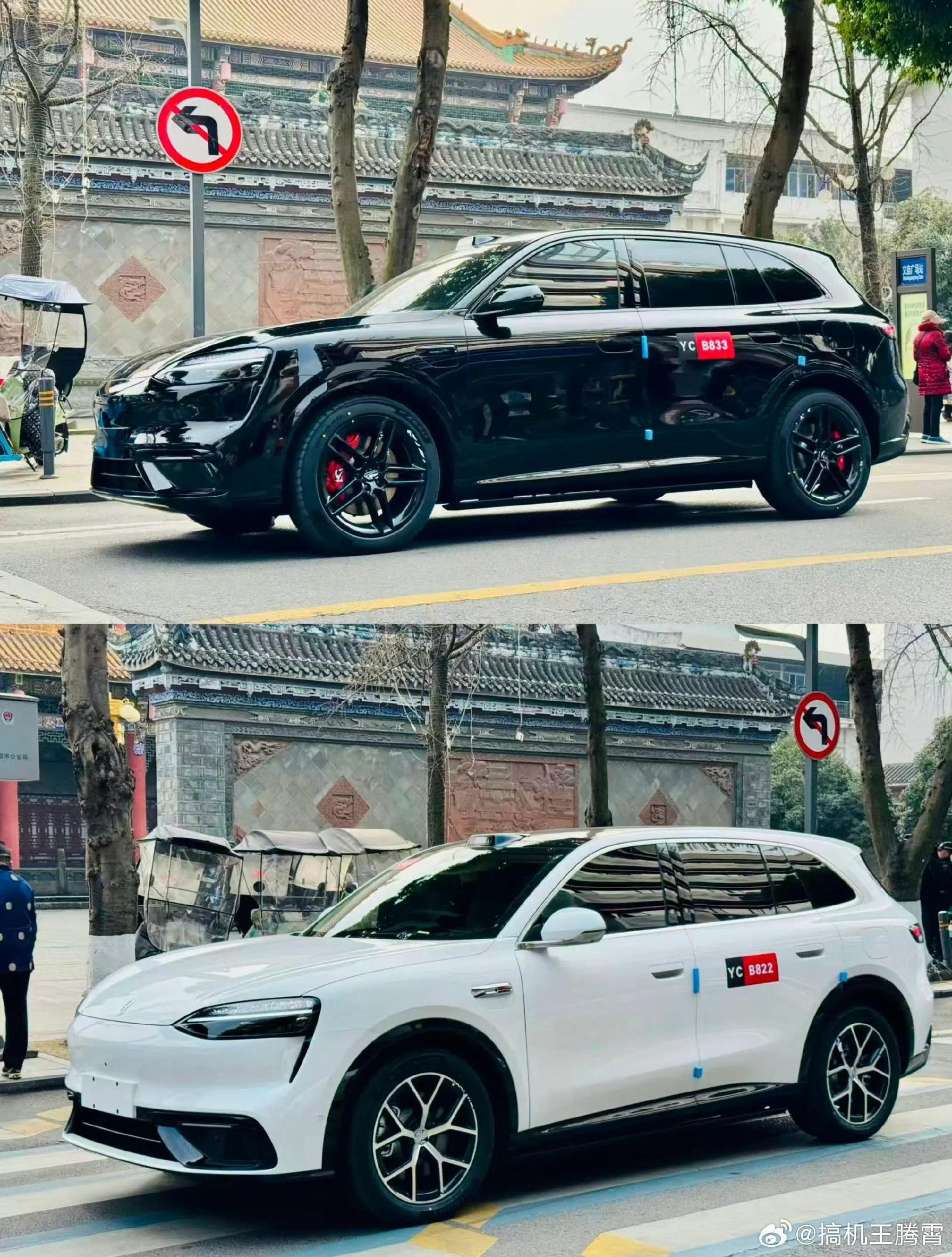 问界M6无伪装谍照曝光,黑武士版本亮相