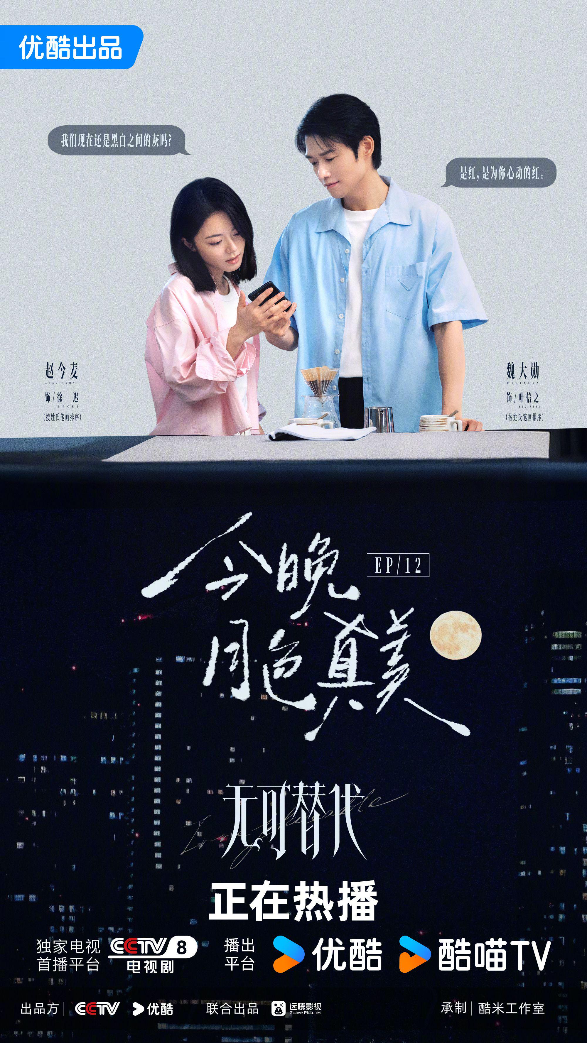 赵今麦、魏大勋领衔《无可替代》今晚CCTV-8优酷热播