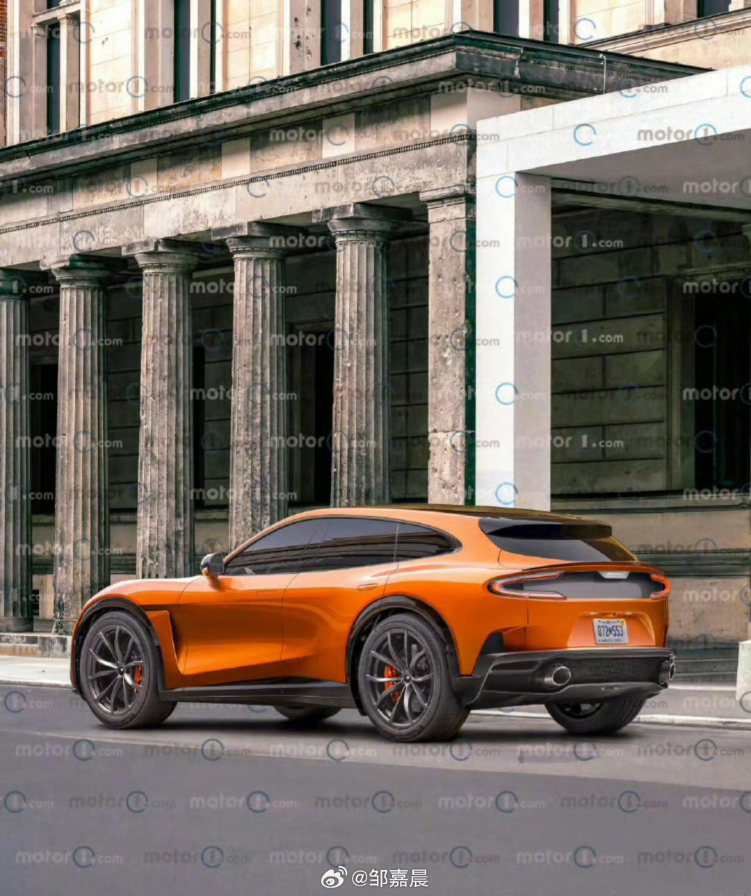 迈凯伦首款SUV渲染图曝光，设计引热议