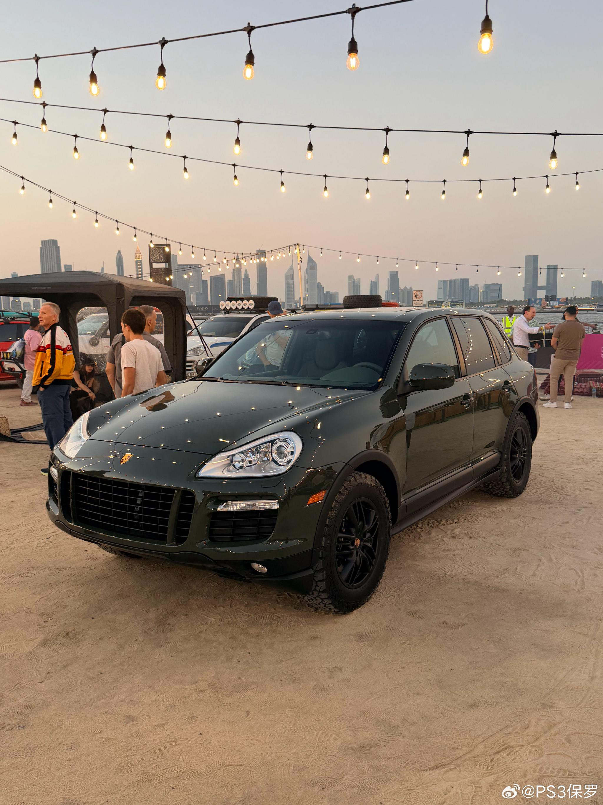 保时捷为美国客户重制初代卡宴GTS，采用黑橄榄色外观