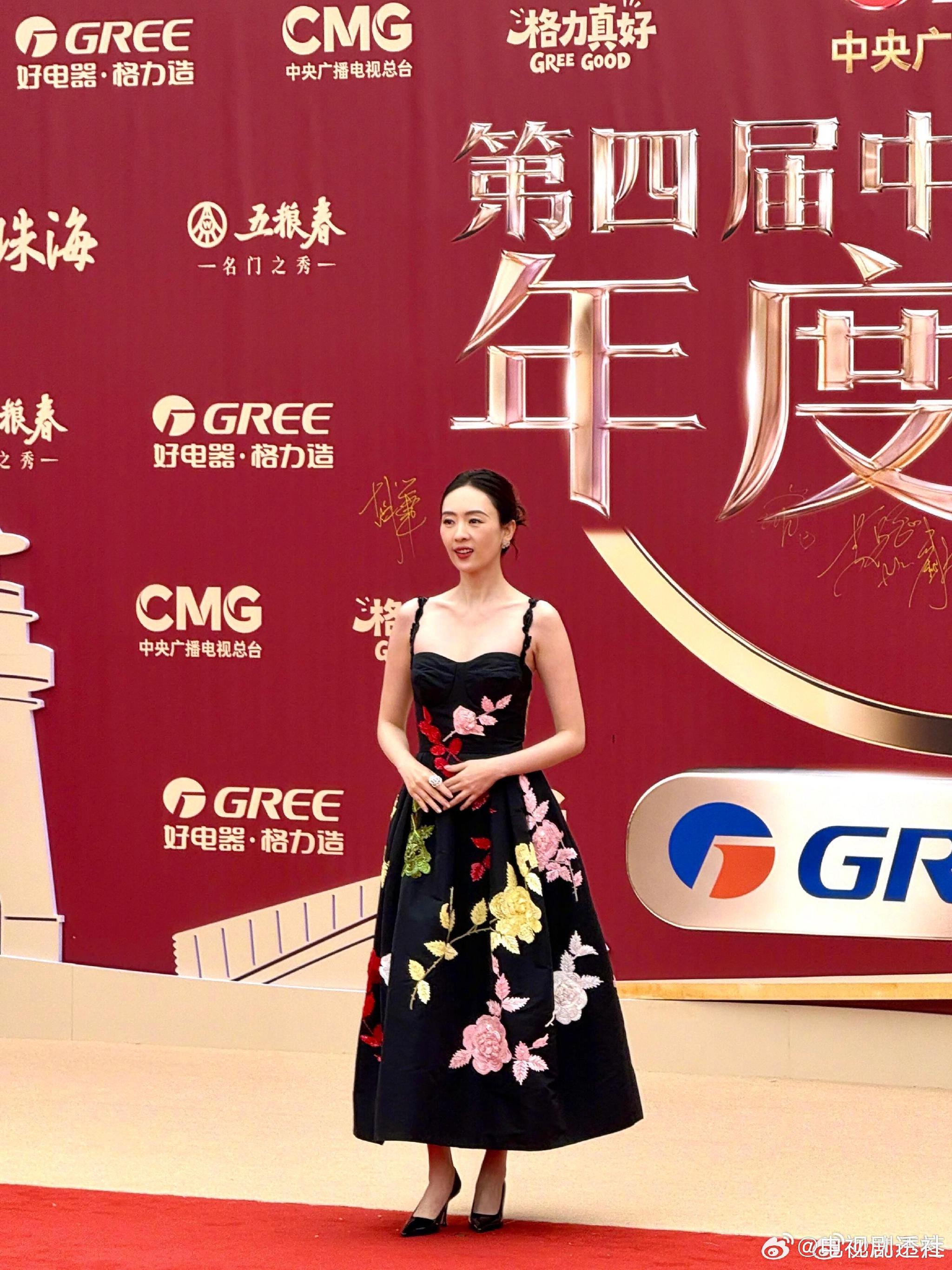 第四届中国电视剧盛典红毯星光熠熠，高圆圆张鲁一孙俪等亮相