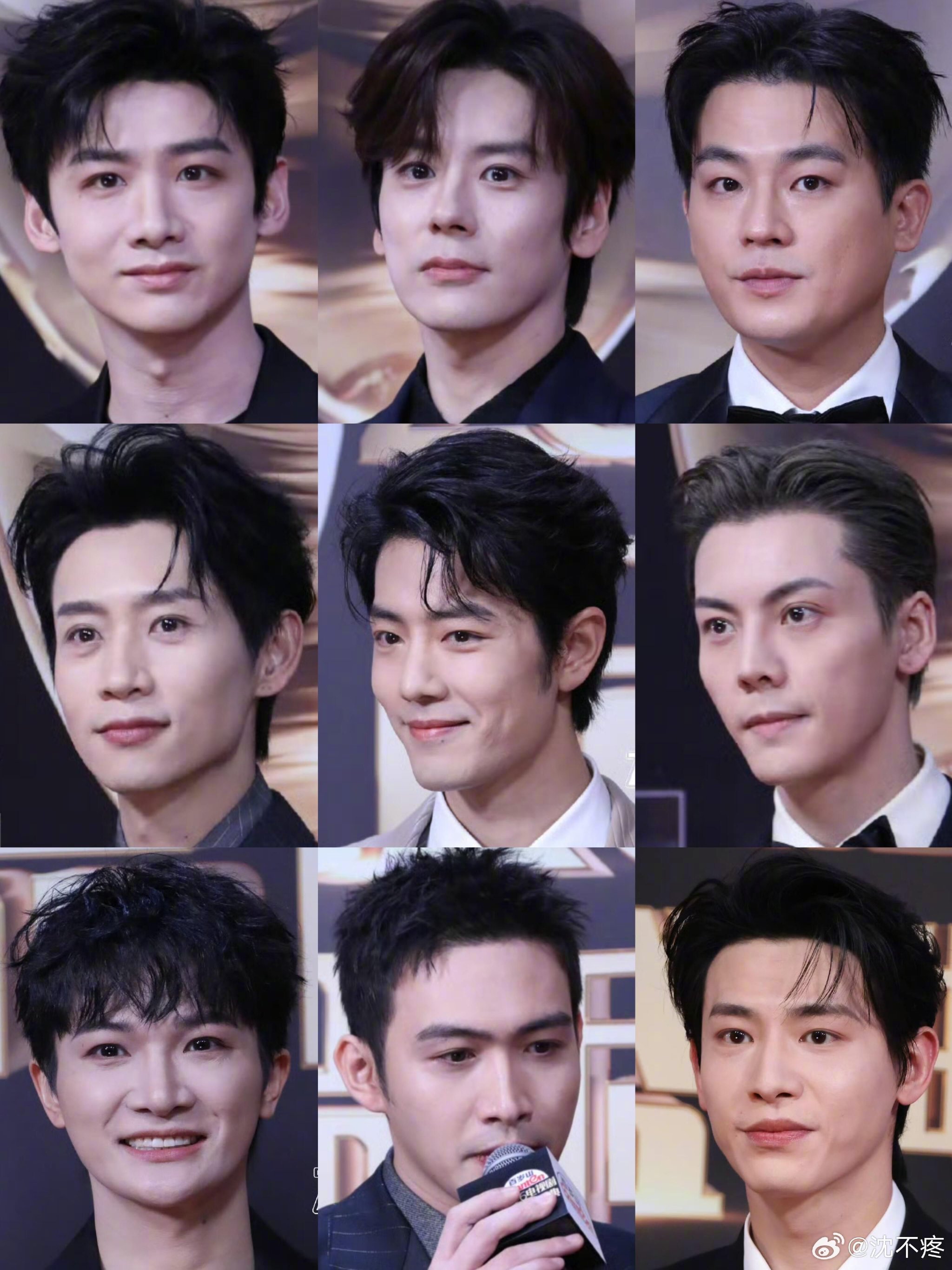 电视剧品质盛典红毯生图曝光，白敬亭肖战等十位男星亮相