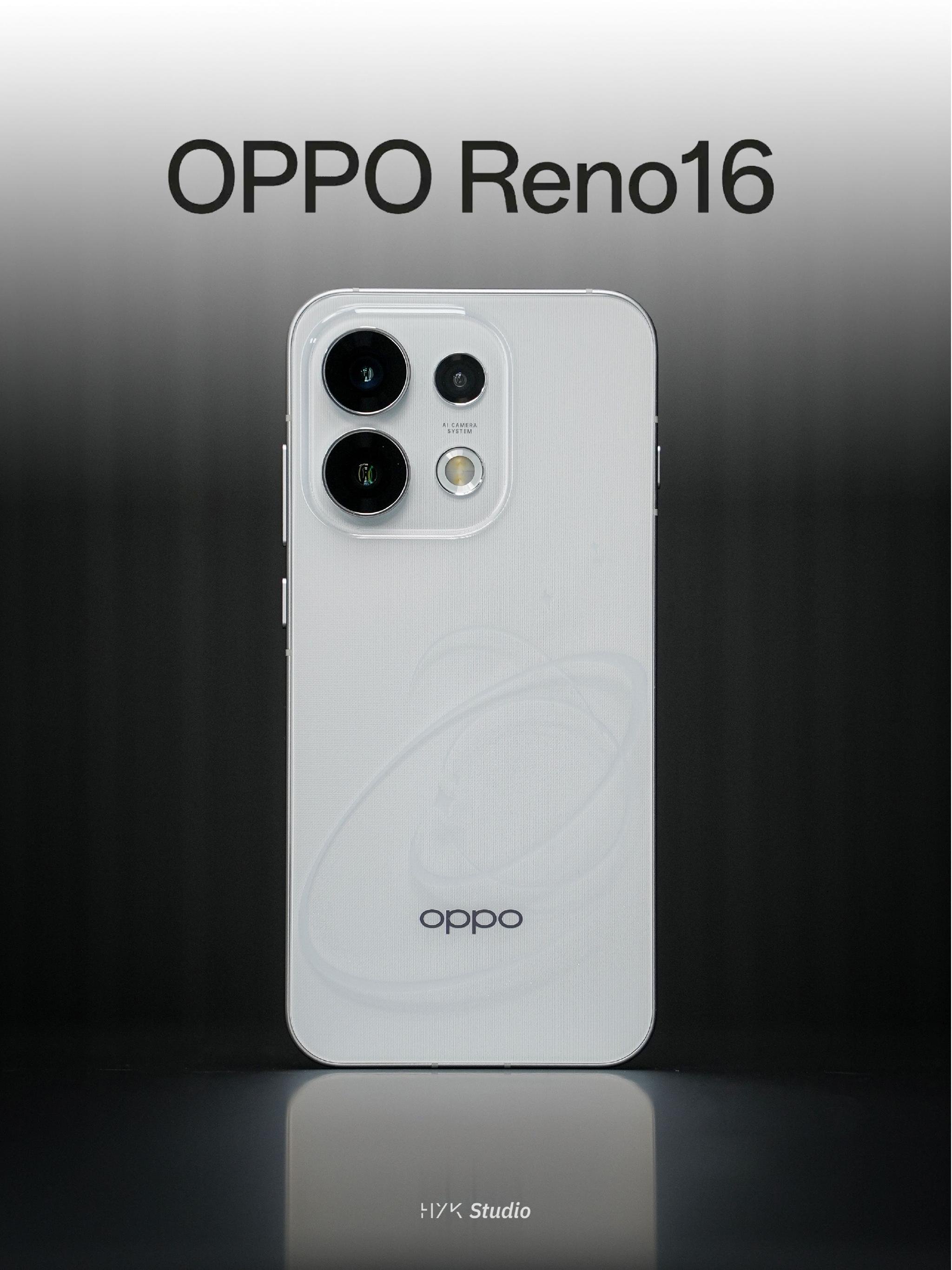 OPPO Reno16发布，3D冰透悬浮工艺打造立体星球图案