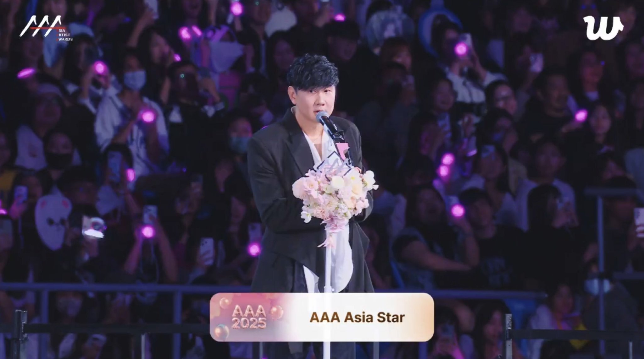 林俊杰荣获AAA颁奖典礼Asia Star奖