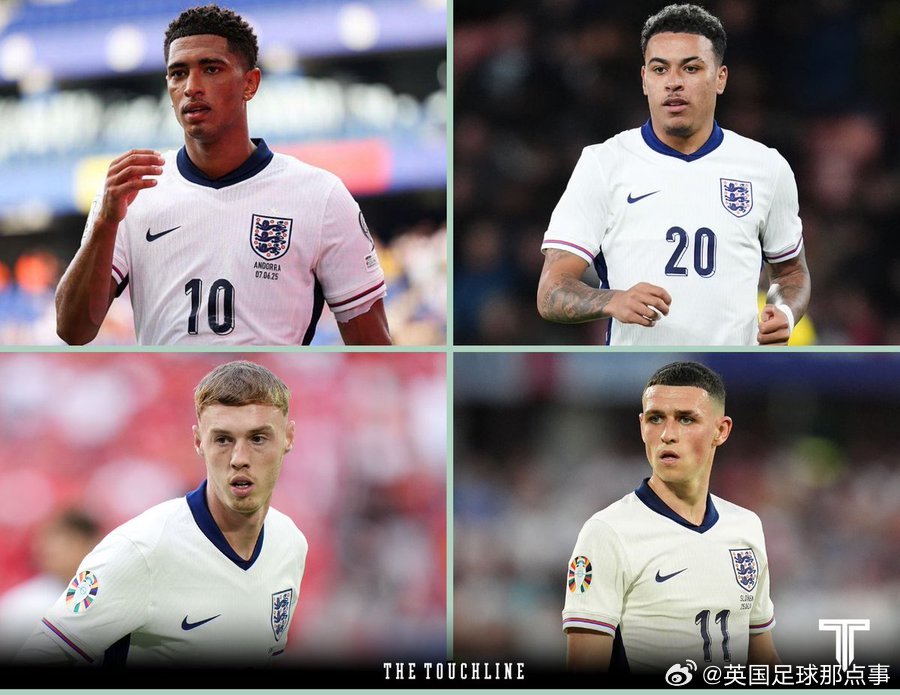 贝林厄姆、帕尔默、福登、罗杰斯本赛季数据对比