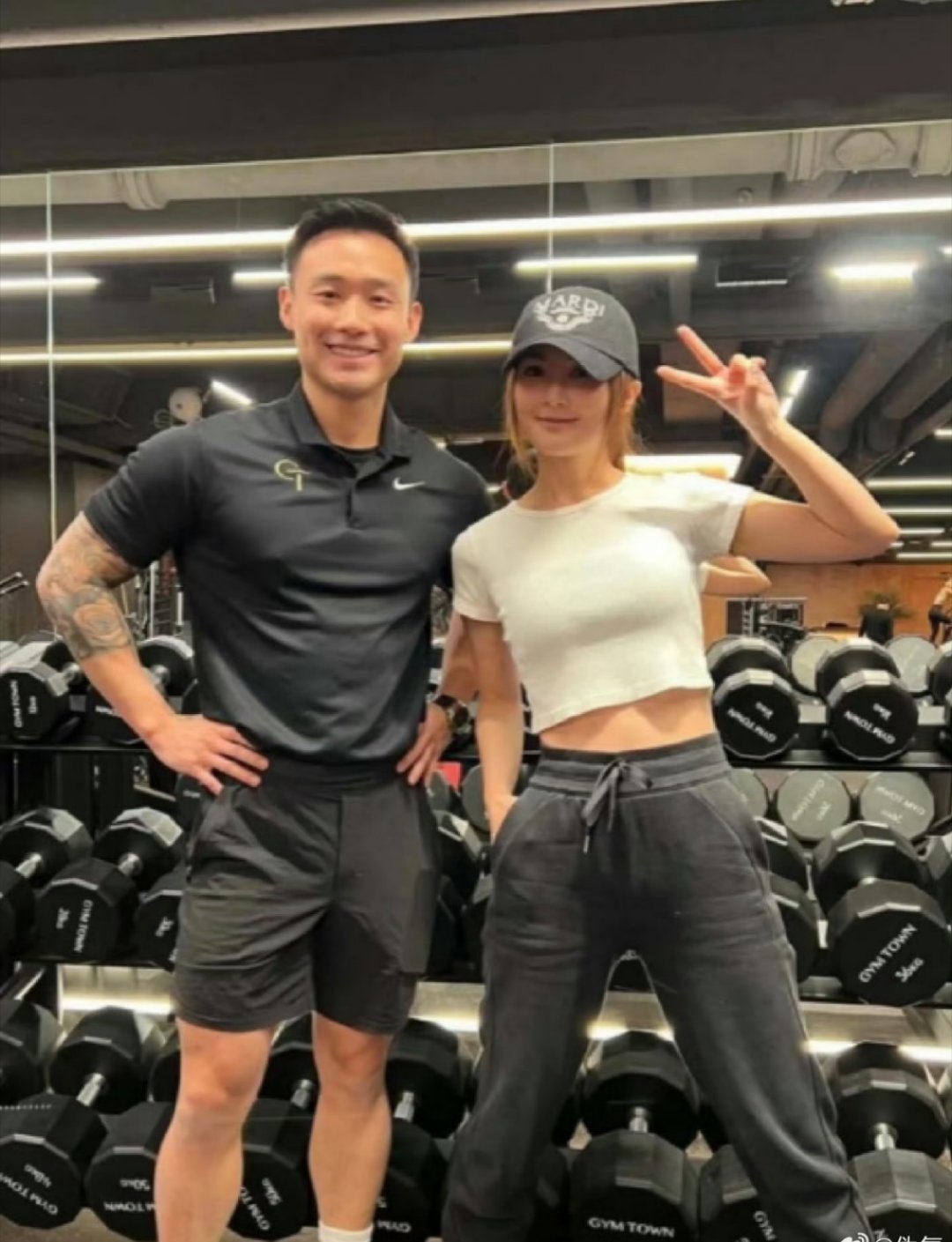 阿Sa官宣与健身教练恋情