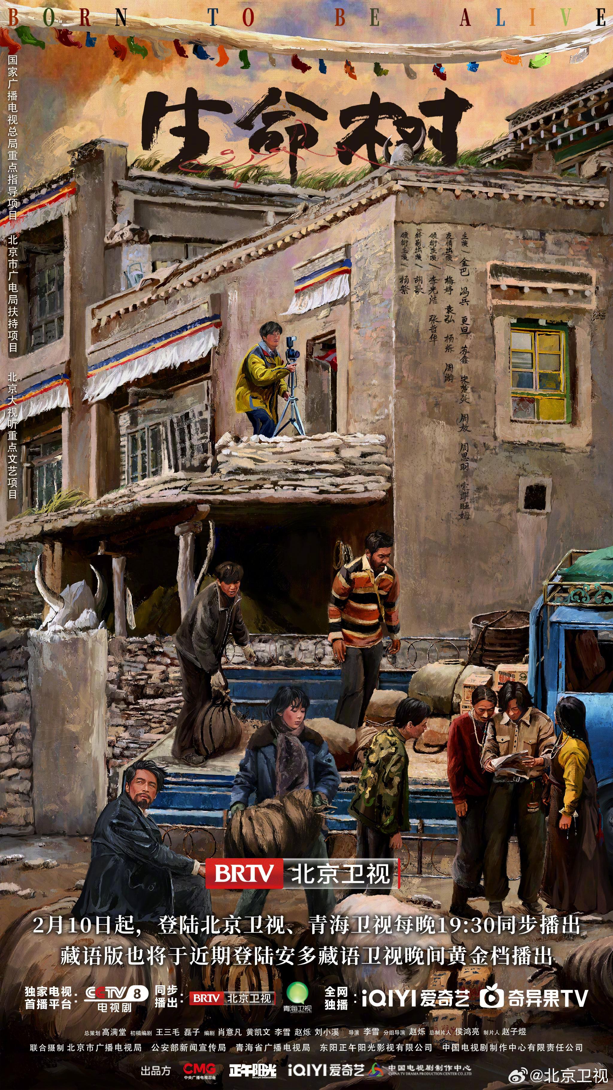 杨紫胡歌主演生命树2月10日登陆北京卫视