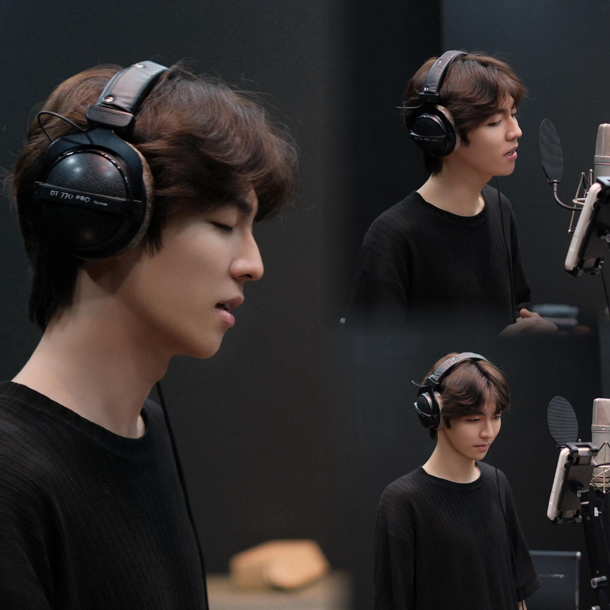 陈立农晒录音照透露新舞台筹备中