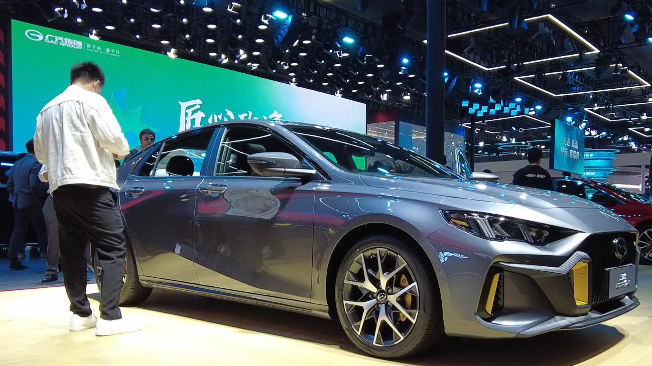 广汽传祺也开始玩性能车了，影豹亮相2021上海车展