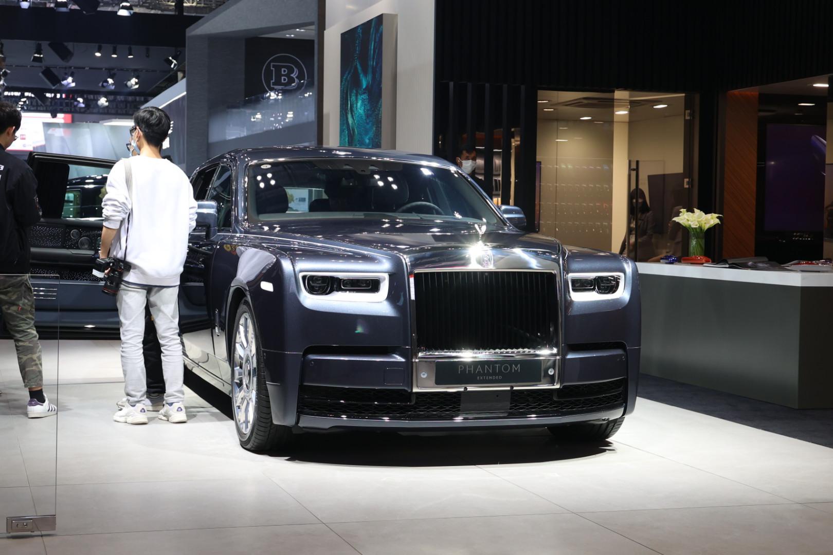 2021上海车展丨全球限量20台 劳斯莱斯幻影天魄典藏版首发