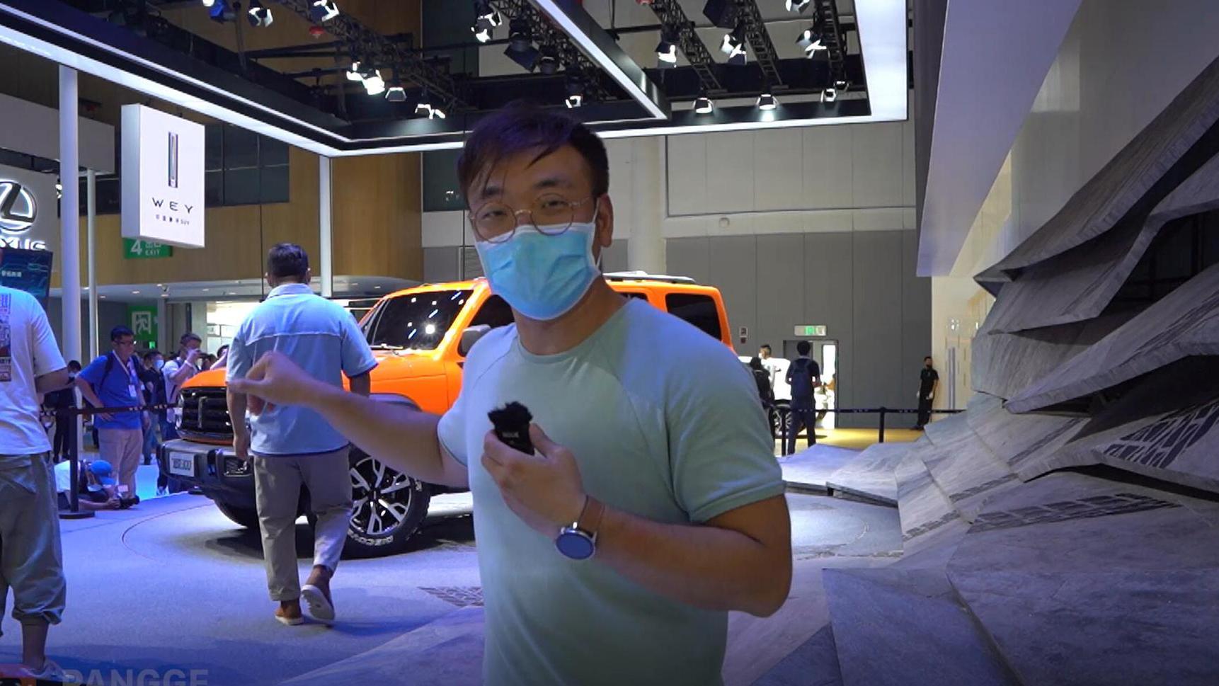 WEY旗下首款硬派SUV坦克300亮相2020成都车展 性能强悍