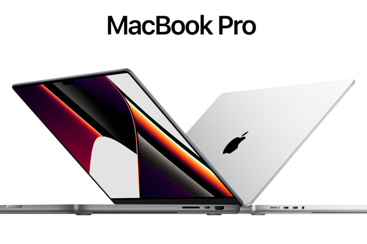 苹果新款14寸和16寸MacbookPro，M1Pro和M1Max芯片，刘海设计
