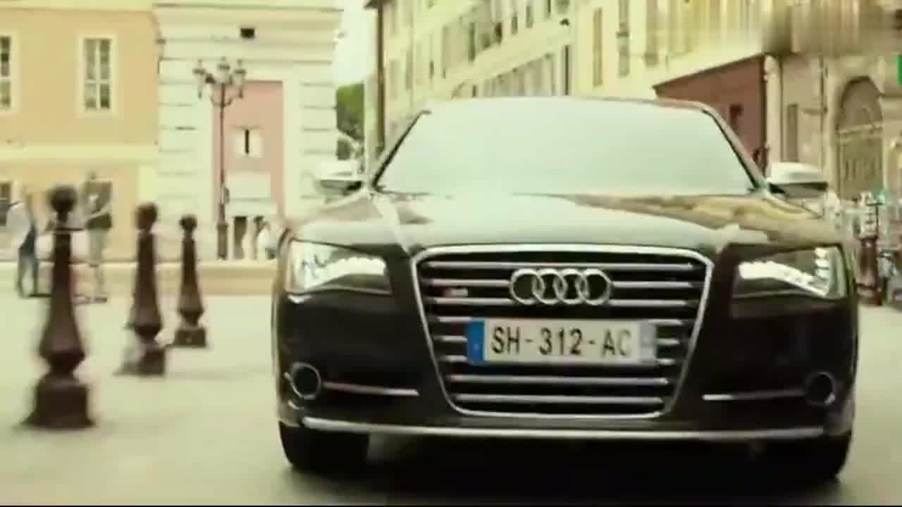 奥迪的广告太会了