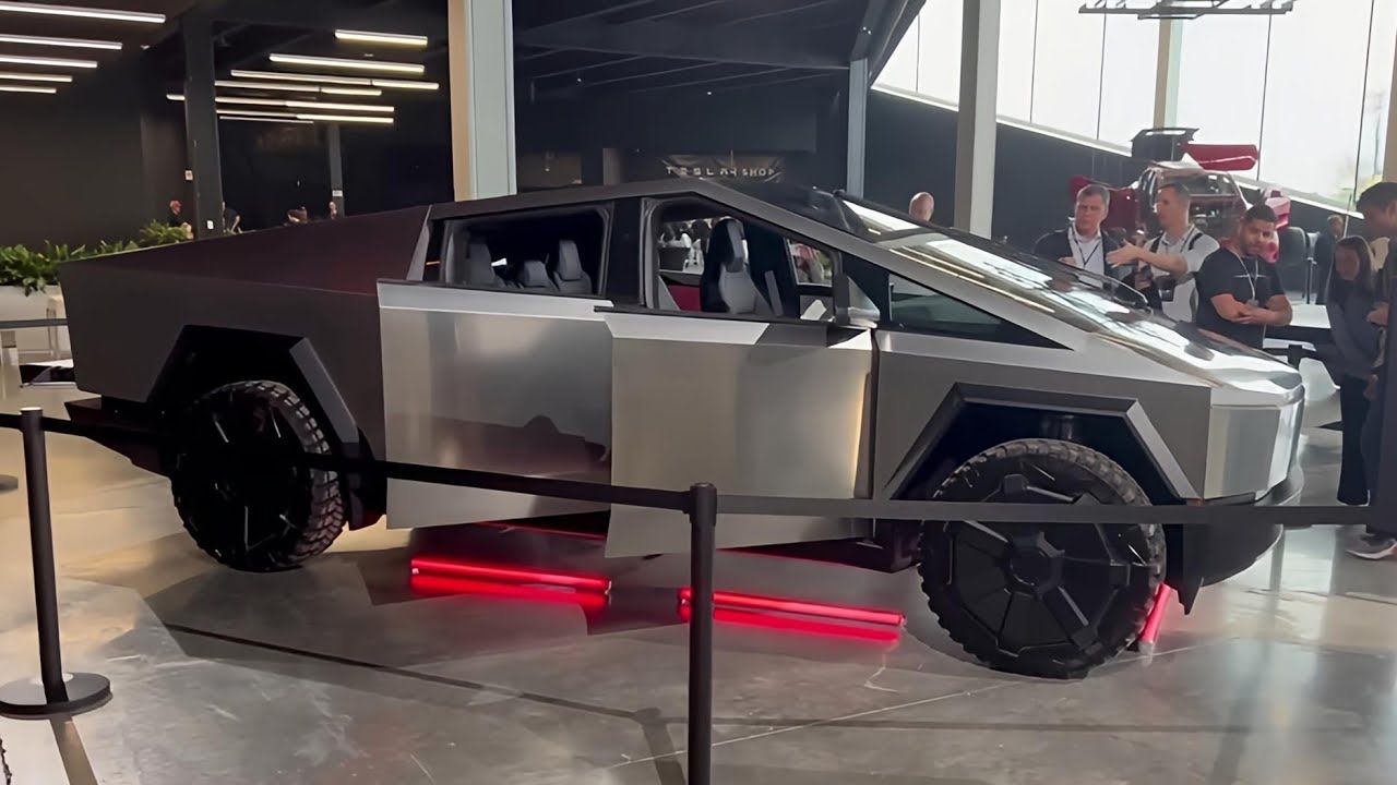 特斯拉cybertruck量产版
