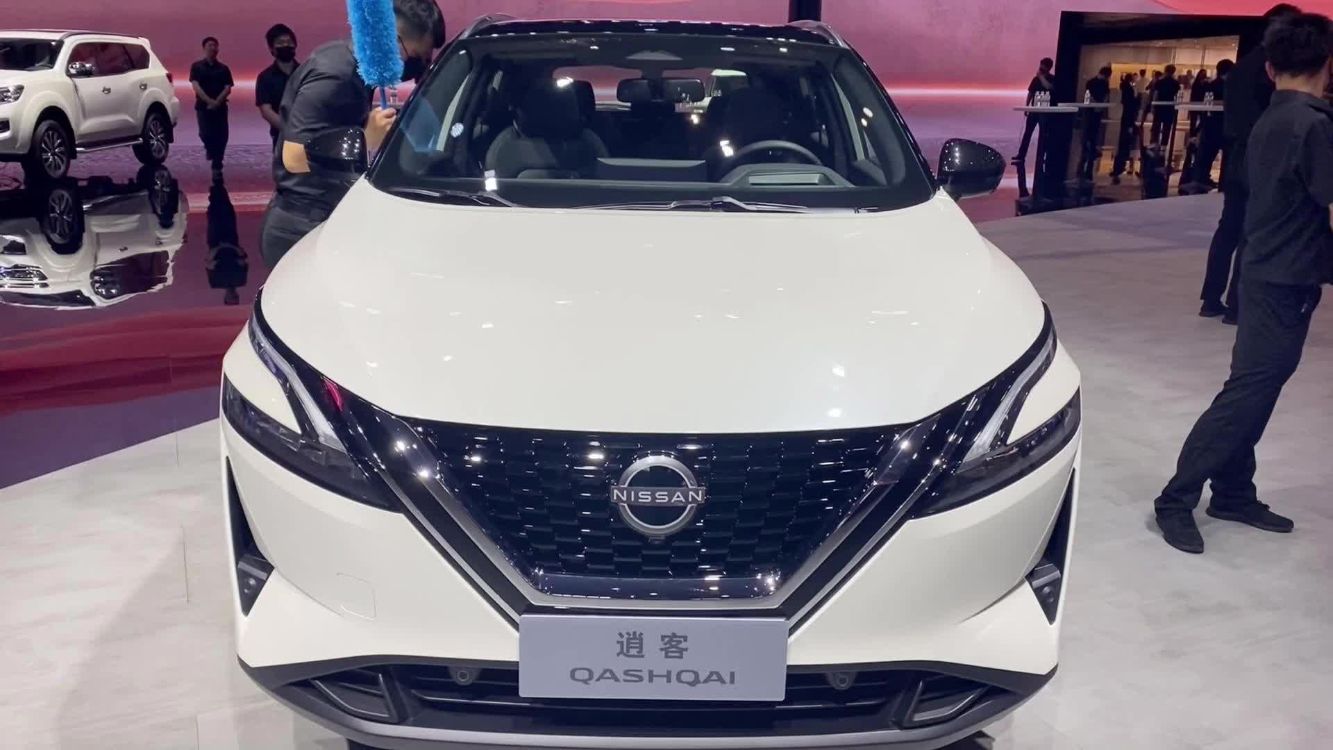 2023上海车展实拍，东风日产全新逍客静态体验