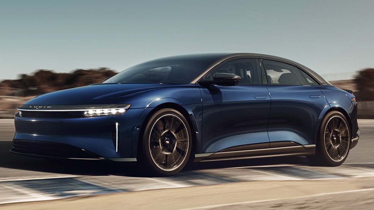 2023款的Lucid air sapphire