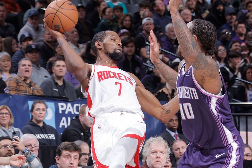 NBA重大误判！火箭四次获利仍加时输球 漏吹杜兰特申京多次违例