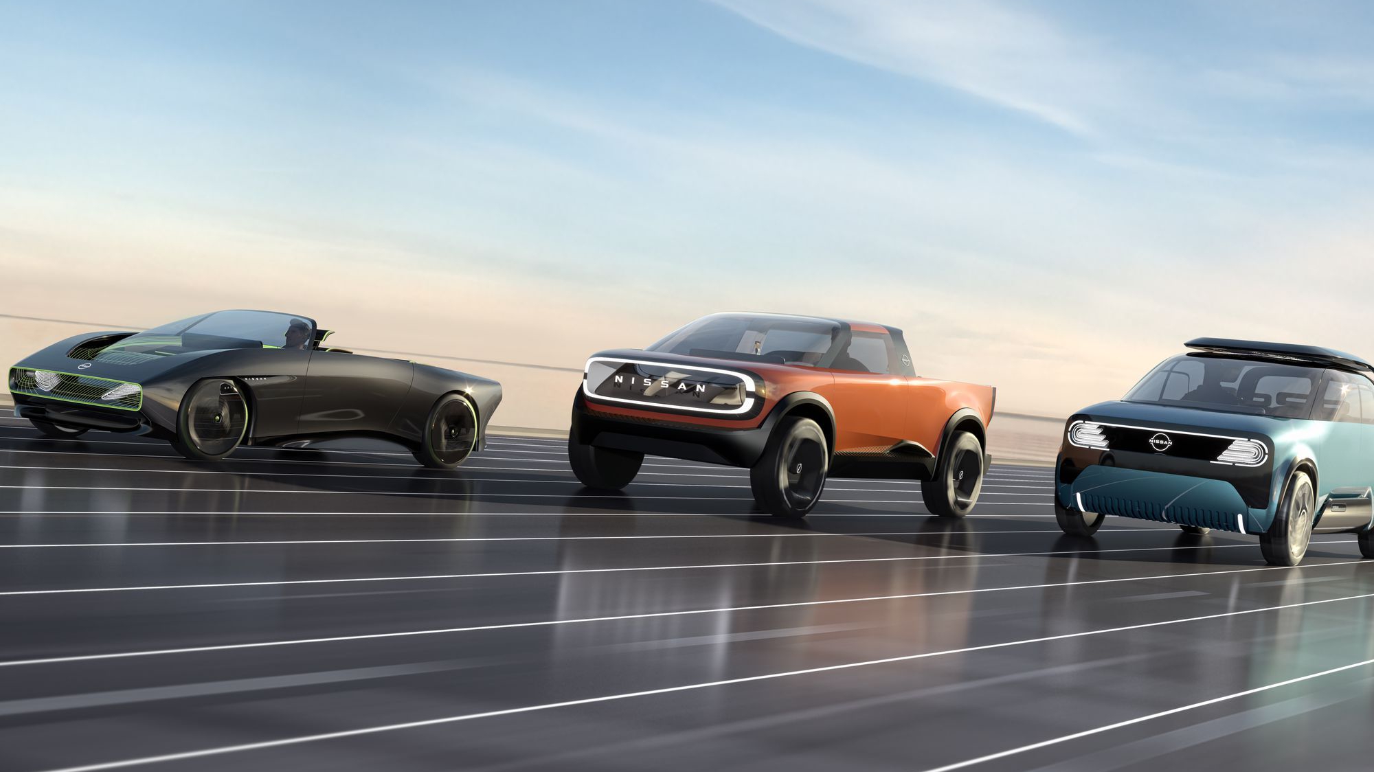 日产纯电概念车