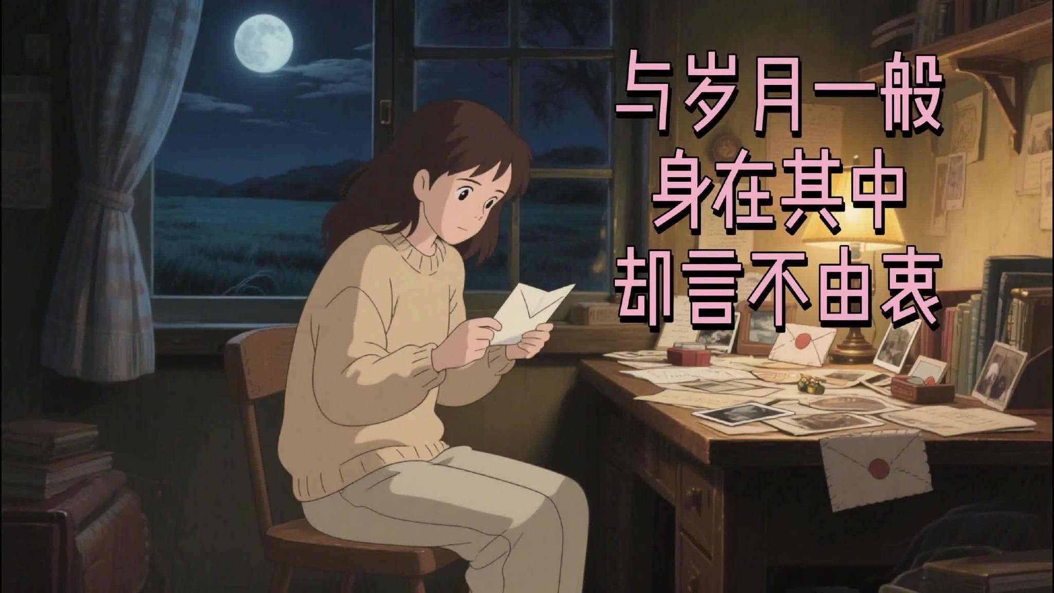 与岁月一般，身在其中，却言不由衷