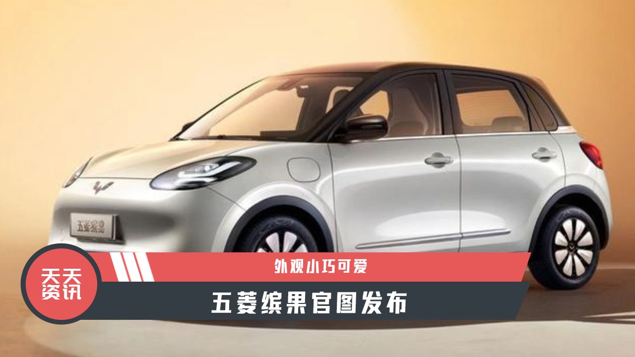 【天天资讯】外观小巧可爱，五菱缤果官图发布
