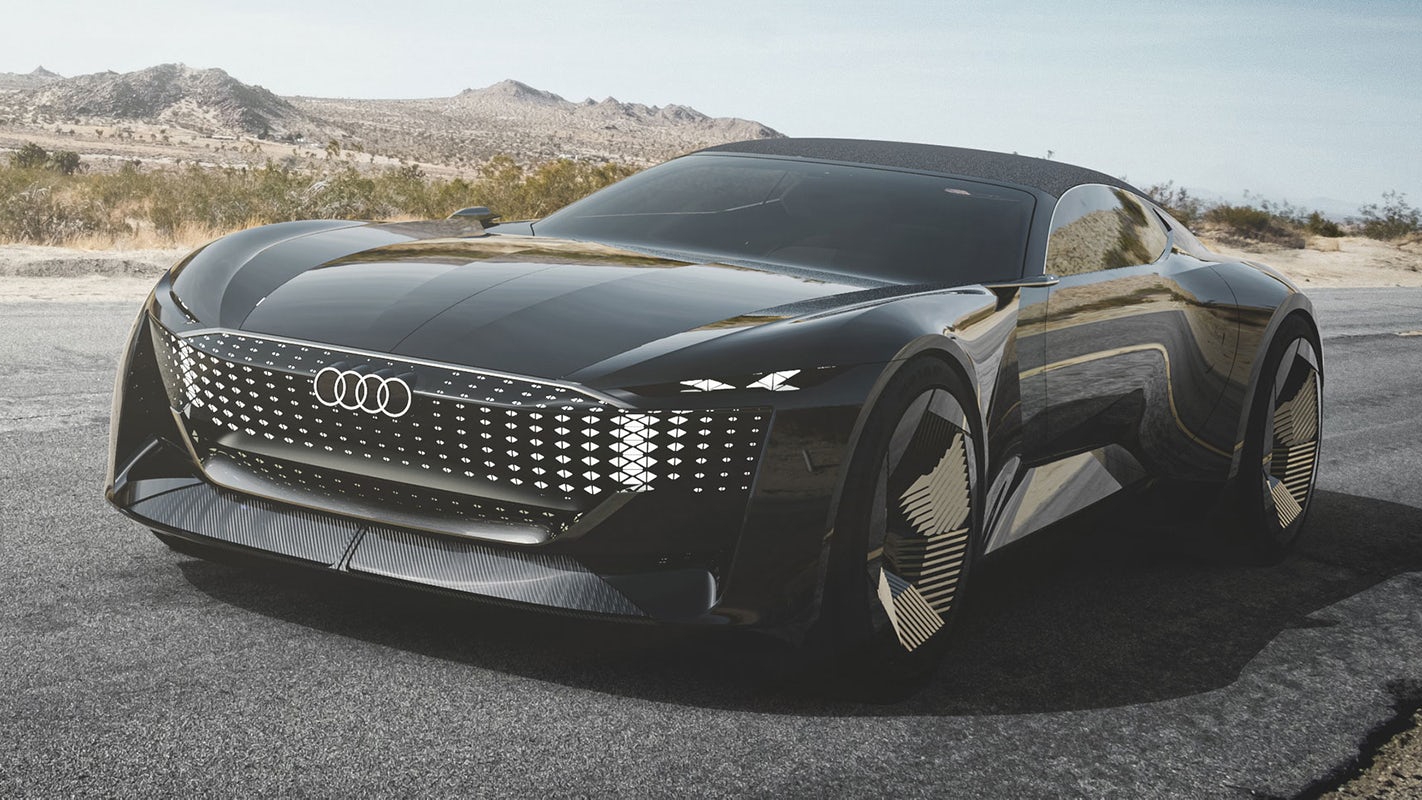 未来感十足 奥迪Sky Sphere概念跑车