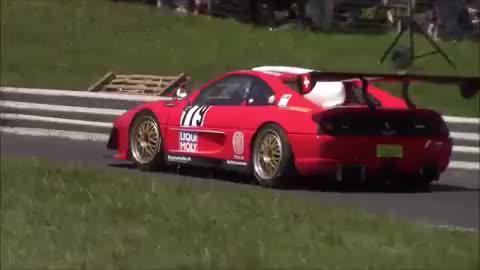 方程式声浪! 法拉利 F355 Zytek V8 爬山赛车