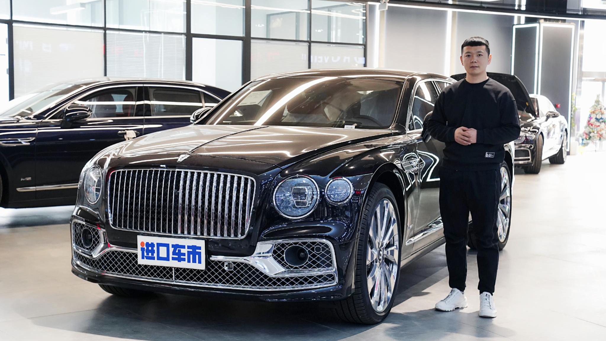 汽车界的奢侈品，21款宾利飞驰V8首发限量版，零百加速4.1秒