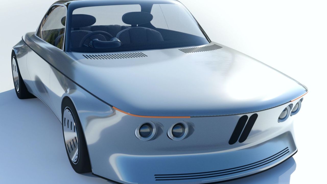 复古魂点动心 宝马EV9 概念车