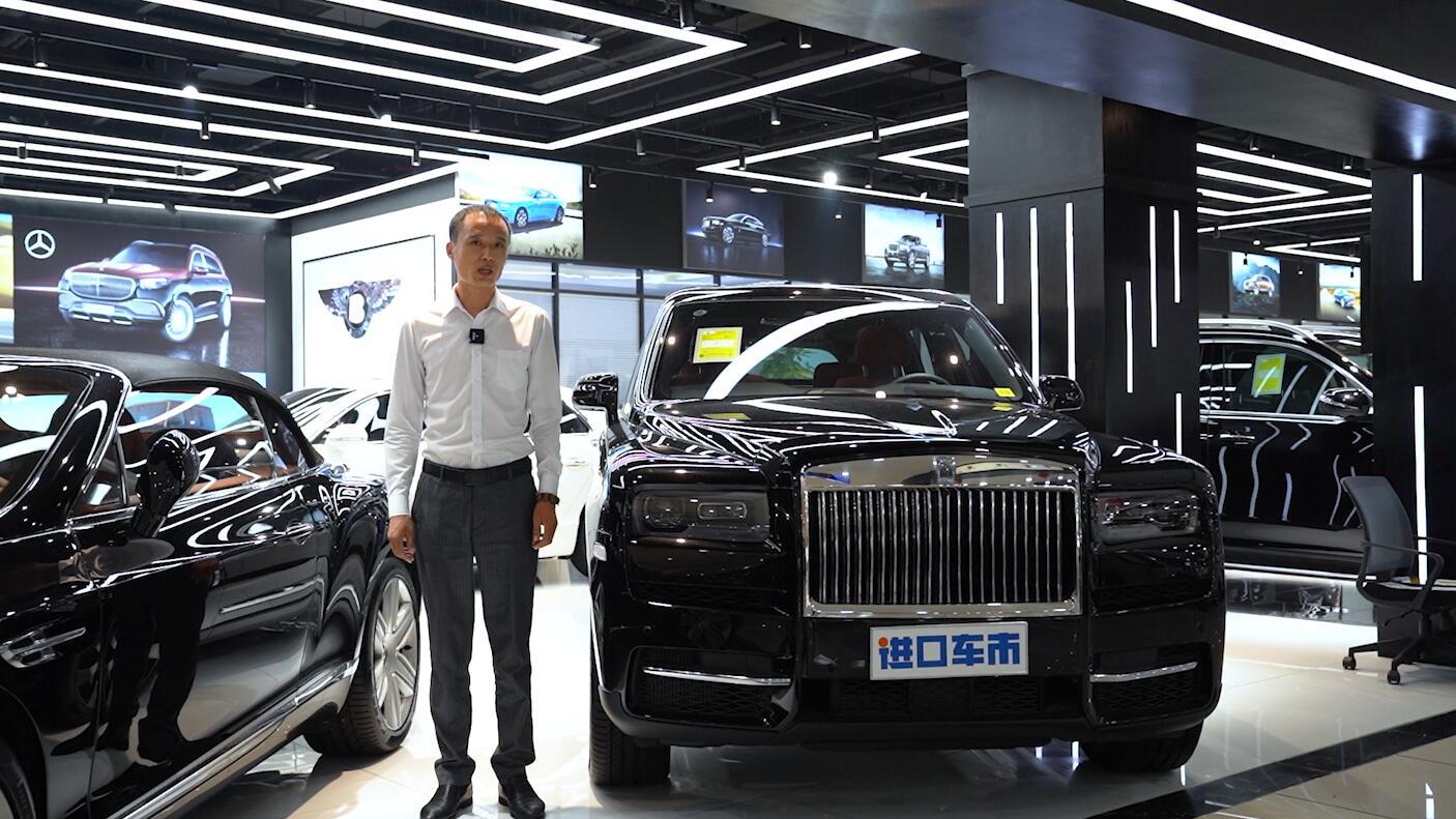 19款劳斯莱斯库里南 外观内饰实拍 顶级SUV性能出众