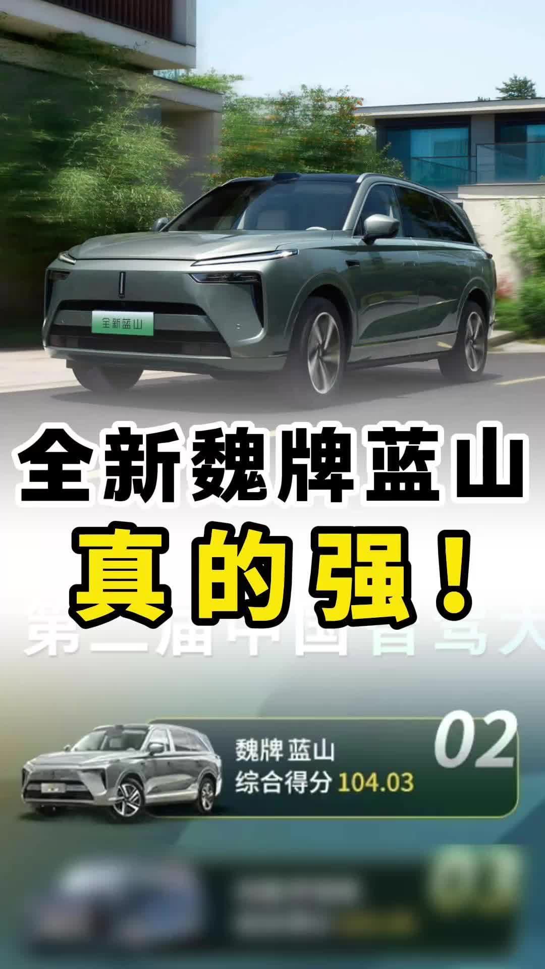 驾驶辅助能力全行业排名第二，全新蓝山真的强！