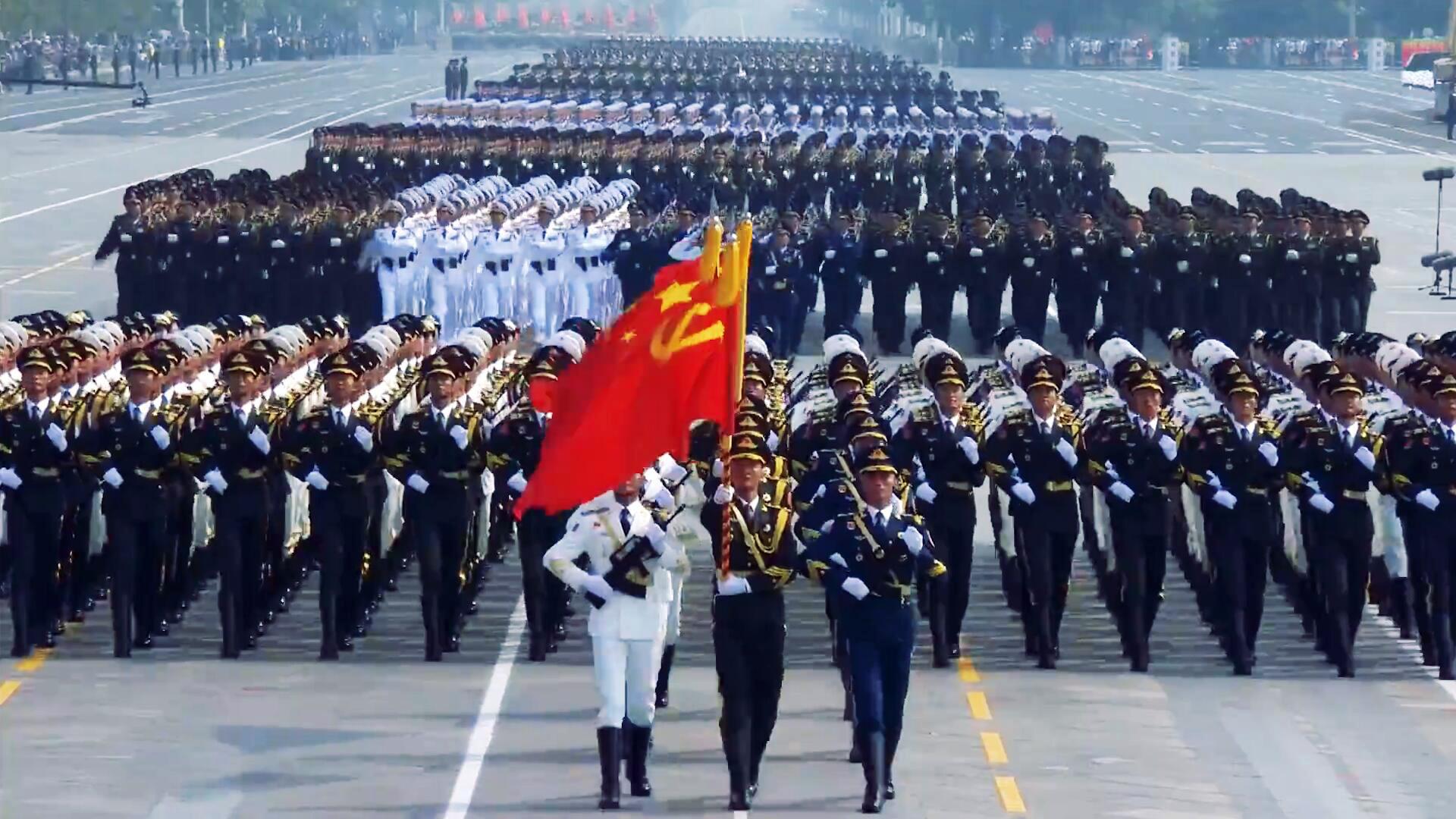 新中国70周年大阅兵,领导指挥方队接受检阅,正所谓练兵先练将!