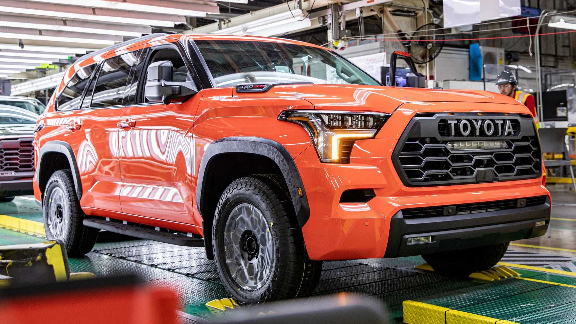 2023款丰田红杉 制造工厂