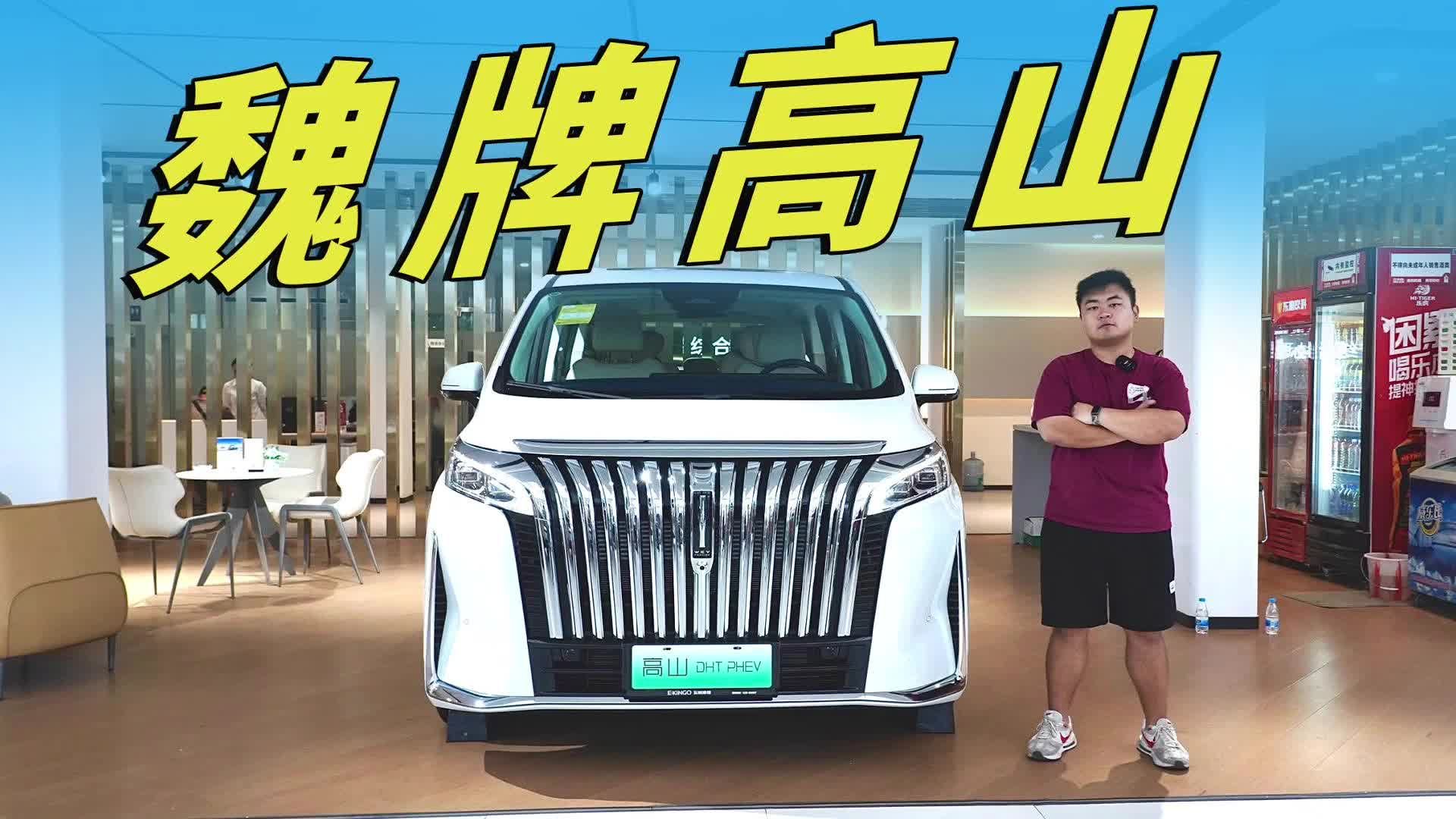 实拍高山DHT-PHEV，气场远超埃尔法！